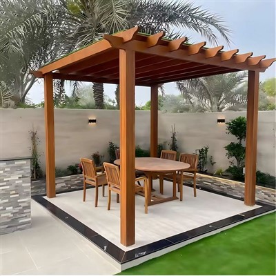 Karbantartásmentes WPC pergola